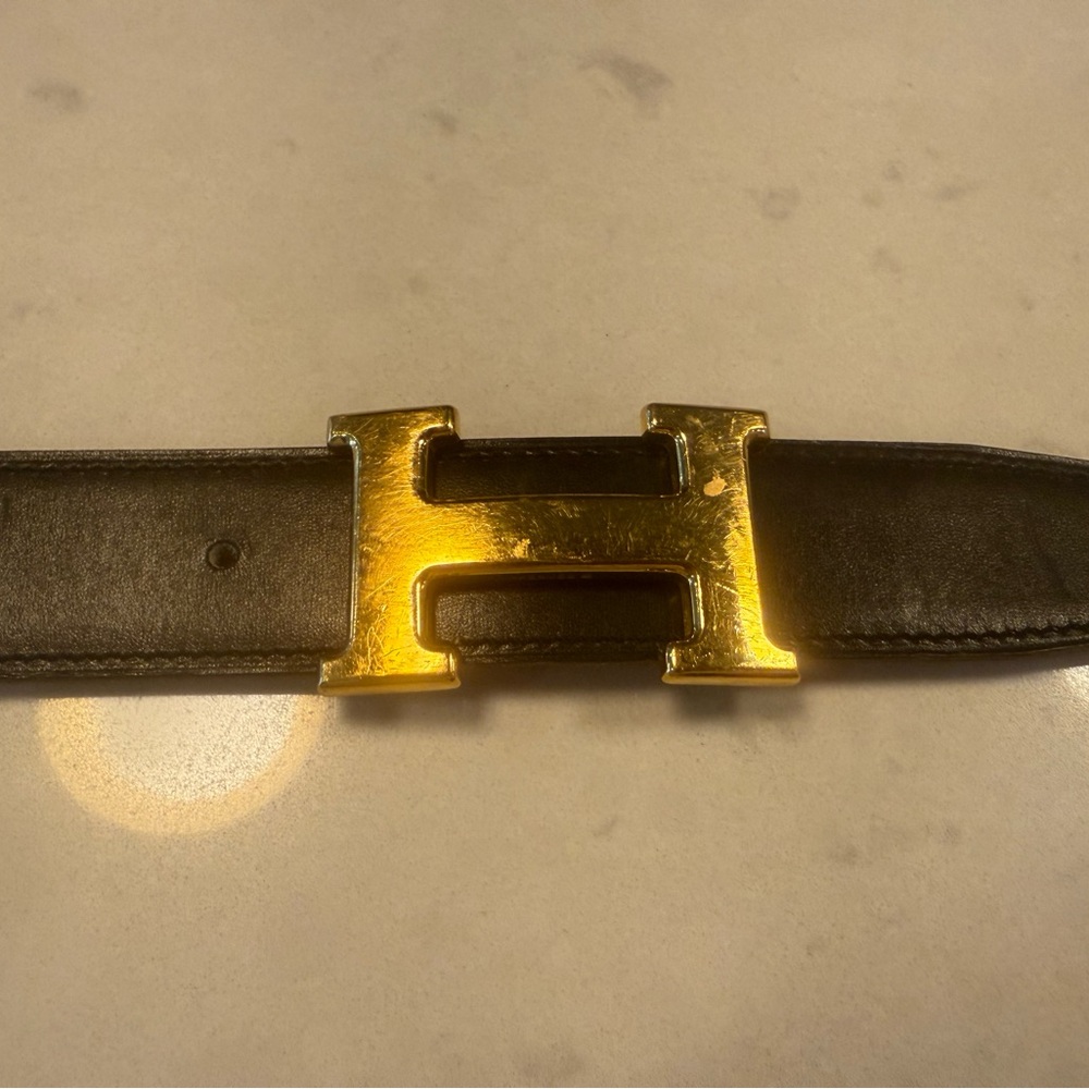 Hermes H Belt Reversible authentic !